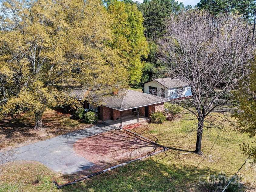 5329 Highway 27 Highway, Iron Station, NC 28080.  MLS# CAR4363221, YatesRealty ID 15820. Updated, private, with workshop