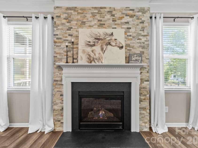 3270 Kelsey Plaza, Kannapolis, NC 28081.  MLS# CAR4370517, YatesRealty ID 15822. Fireplace