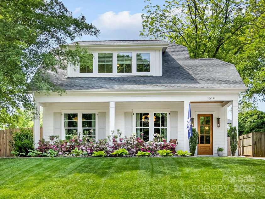 1614 Brook Road, Charlotte, NC 28205.  MLS# CAR4250805, YatesRealty ID 15823. 