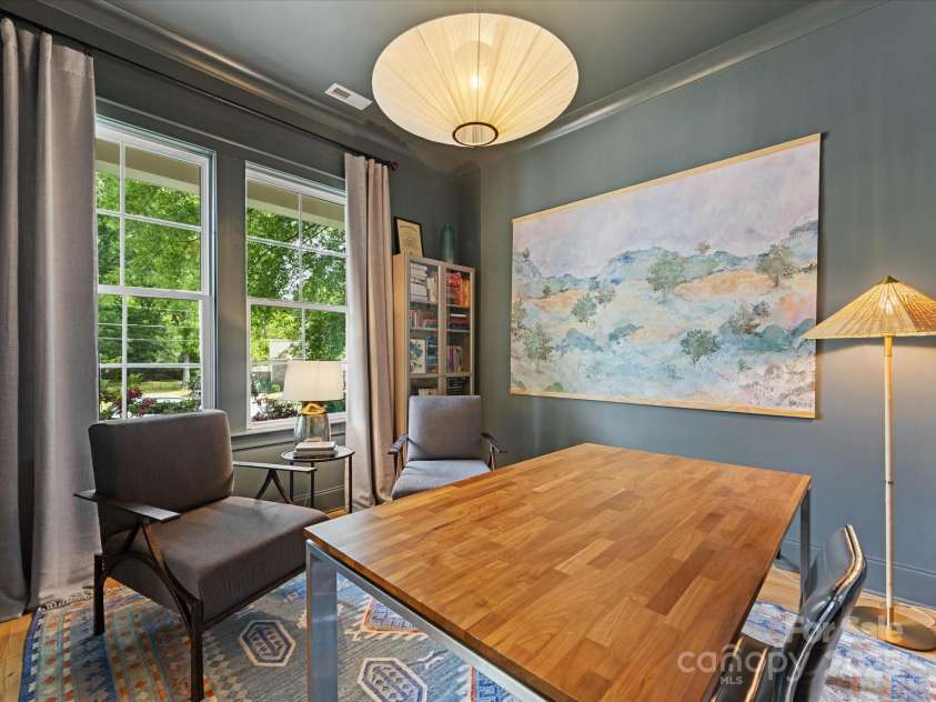 1614 Brook Road, Charlotte, NC 28205.  MLS# CAR4250805, YatesRealty ID 15823. Bedroom/Office