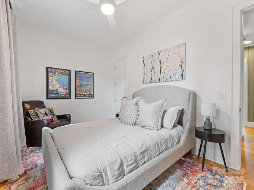 1614 Brook Road, Charlotte, NC 28205.  MLS# CAR4250805, YatesRealty ID 15823. Main level Bedroom
