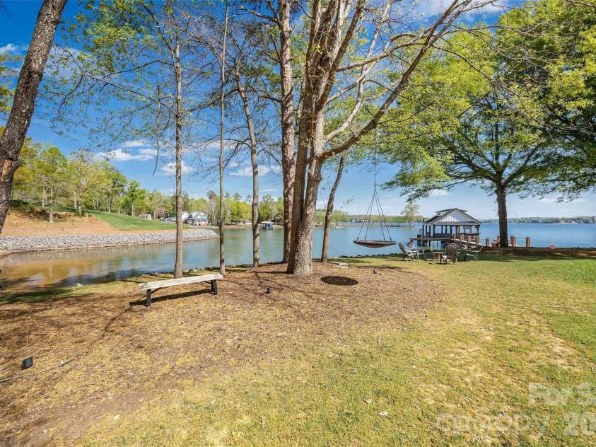 5280 Masons Ferry Road, Clover, SC 29710.  MLS# CAR4366323, YatesRealty ID 15826. Huge FLAT grassy LOT with lake views from every angle