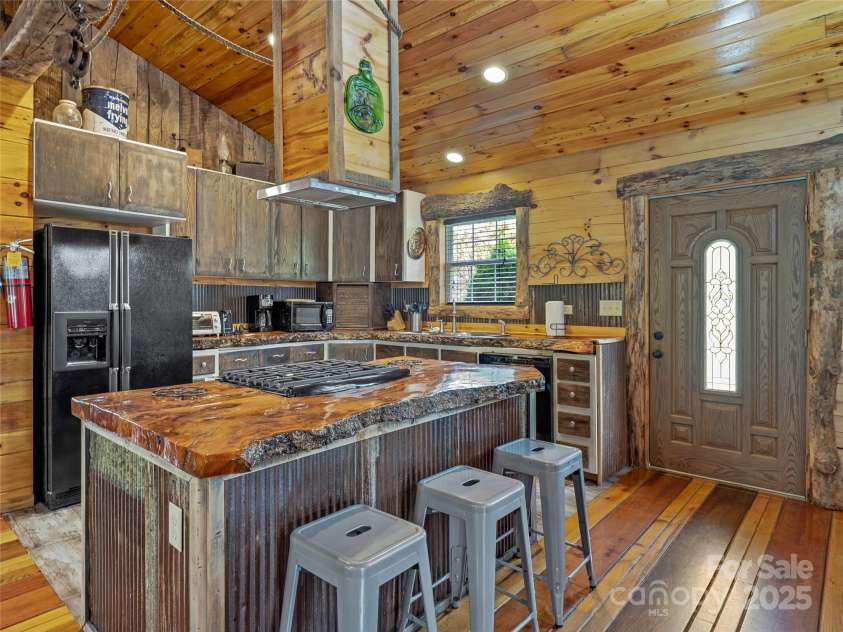 1640, 1641, 1642 River Road, Hot Springs, NC 28743.  MLS# CAR4318441, YatesRealty ID 1583. Cabin #1- River Front