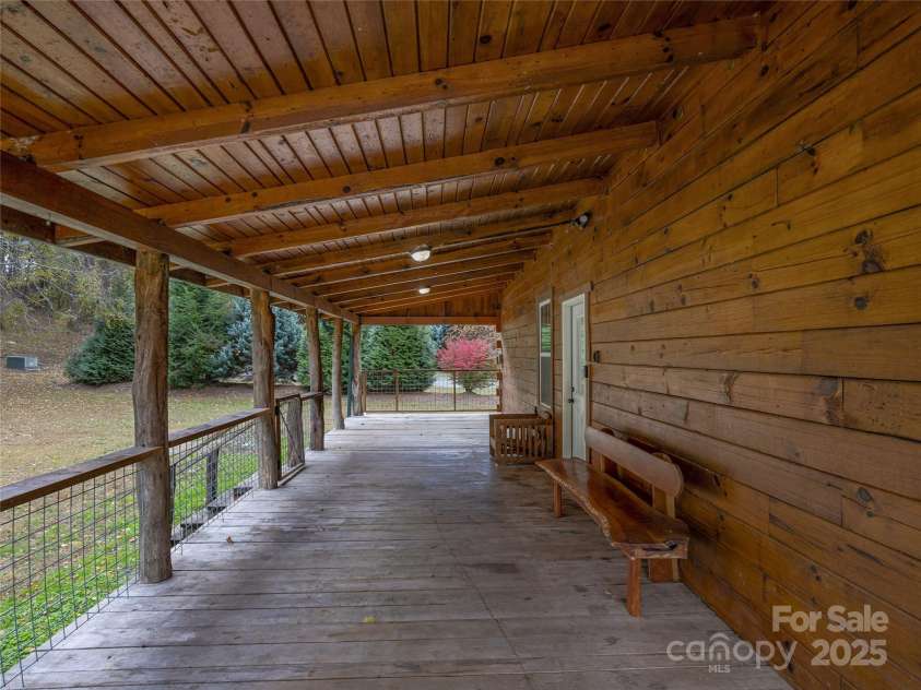 1640, 1641, 1642 River Road, Hot Springs, NC 28743.  MLS# CAR4318441, YatesRealty ID 1583. Cabin #2