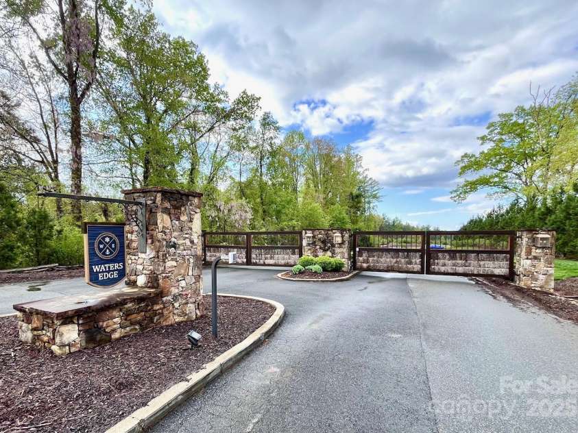 3039 Channel View Cove, Morganton, NC 28655.  MLS# CAR4245960, YatesRealty ID 15838. Subdivision Entrance
