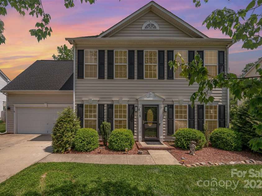 618 Circle Trace Road, Monroe, NC 28110.  MLS# CAR4245604, YatesRealty ID 15842. Front Exterior
