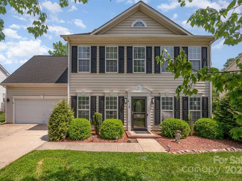 618 Circle Trace Road, Monroe, NC 28110.  MLS# CAR4245604, YatesRealty ID 15842. Front Exterior