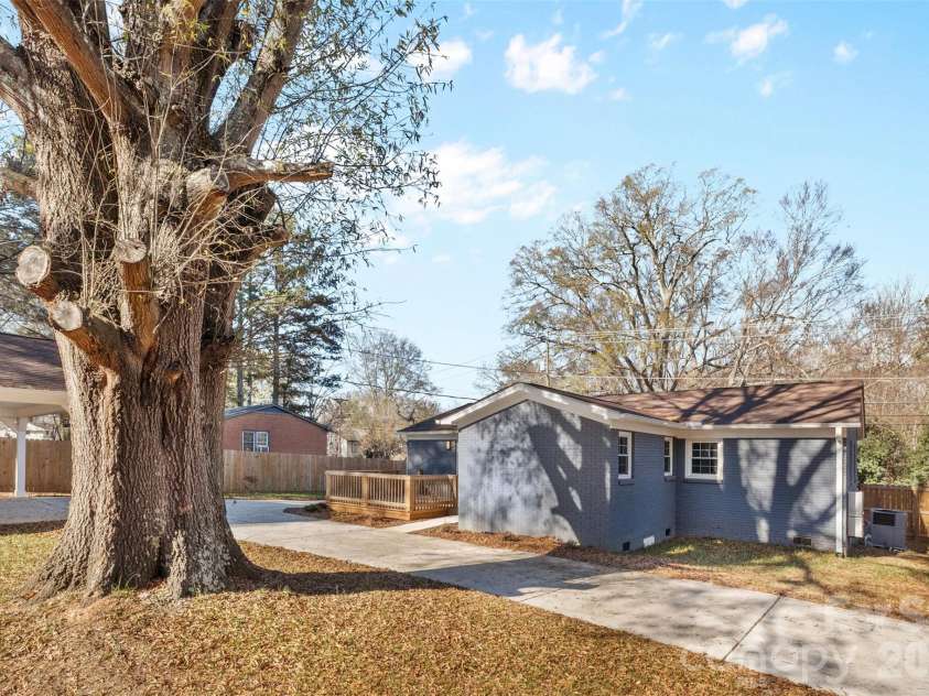 206 Hunter Street, York, SC 29745.  MLS# CAR4338368, YatesRealty ID 15851. Back View