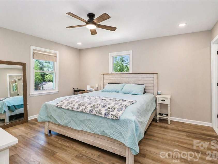 222 Cliffside Drive, Kannapolis, NC 28081.  MLS# CAR4370117, YatesRealty ID 15854. Primary bedroom