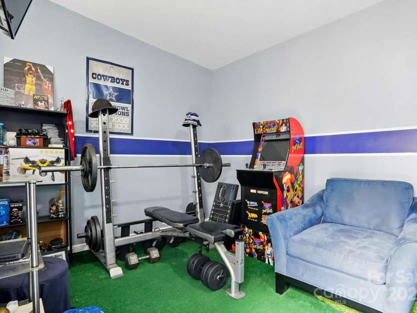 8833 Cavonnier Lane, Charlotte, NC 28216.  MLS# CAR4254092, YatesRealty ID 15858. Accessory building is 110sf