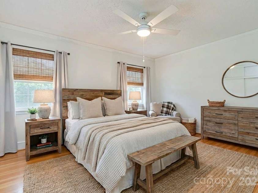 2135 Nc 152 Highway, China Grove, NC 28023.  MLS# CAR4305909, YatesRealty ID 1586. Virtually Staged. Bed #2