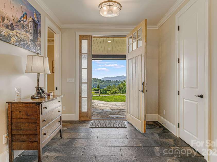 360 Turkey Branch Road, Mars Hill, NC 28754.  MLS# CAR4218460, YatesRealty ID 1586. Foyer