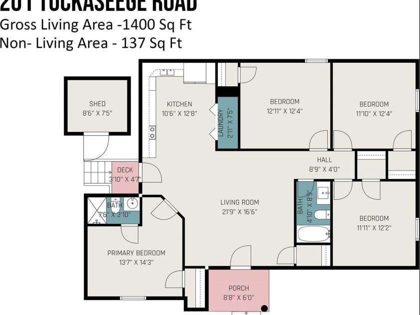 201 Tuckaseege Road, Mount Holly, NC 28120.  MLS# CAR4235092, YatesRealty ID 15875. 