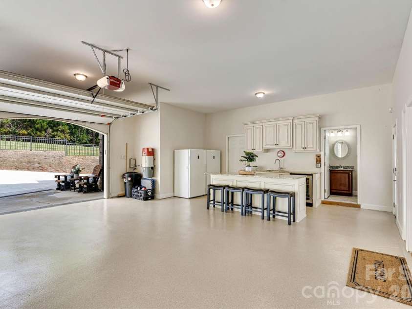4202 54th Avenue, Hickory, NC 28601.  MLS# CAR4365981, YatesRealty ID 15875. Focused Garage Kitchenette Area/Powder Room View 