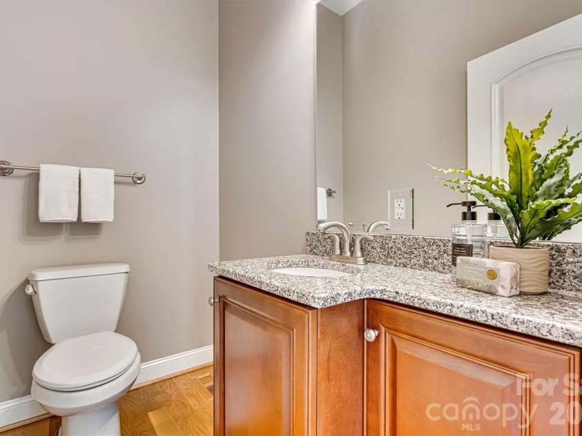 4202 54th Avenue, Hickory, NC 28601.  MLS# CAR4365981, YatesRealty ID 15875. Main Level Powder Room/Vanity View 