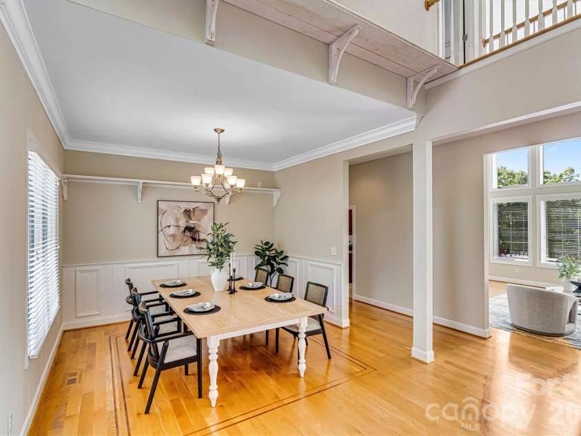4202 54th Avenue, Hickory, NC 28601.  MLS# CAR4365981, YatesRealty ID 15875. Open Concept Dining/Great Room View