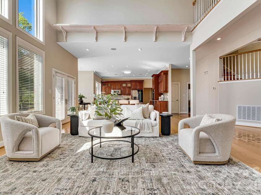4202 54th Avenue, Hickory, NC 28601.  MLS# CAR4365981, YatesRealty ID 15875. Open Concept Great Room/Kitchen View