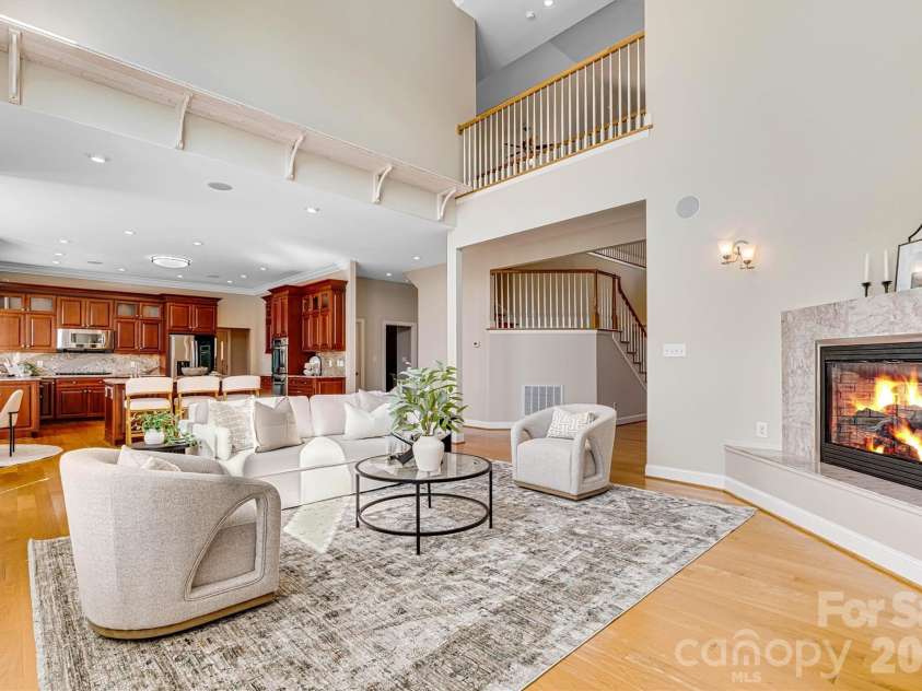4202 54th Avenue, Hickory, NC 28601.  MLS# CAR4365981, YatesRealty ID 15875. Open Concept Great Room/Kitchen View 