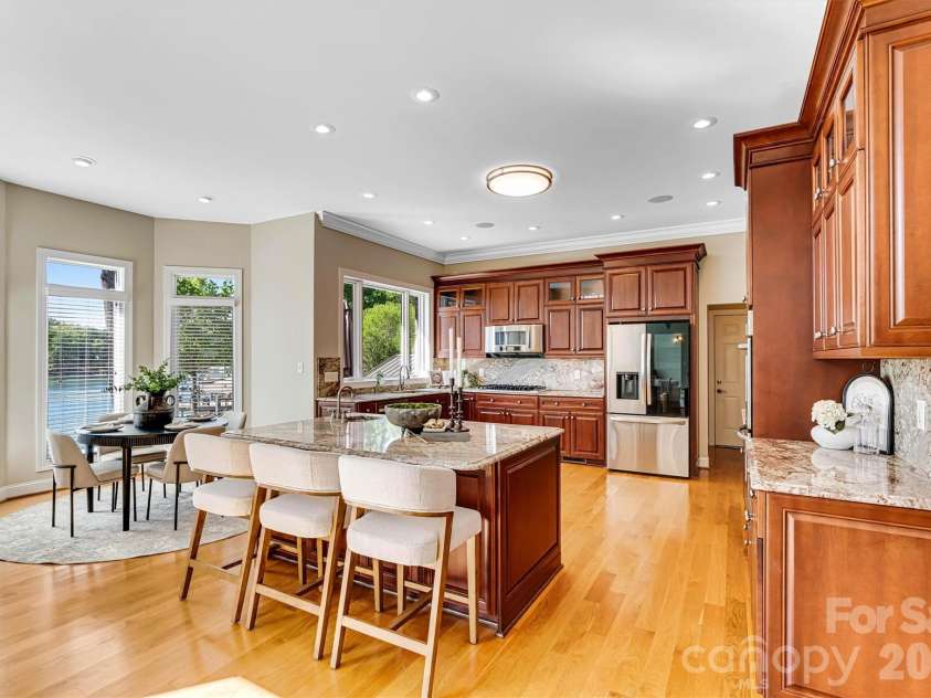 4202 54th Avenue, Hickory, NC 28601.  MLS# CAR4365981, YatesRealty ID 15875. Open Concept Kitchen/Casual Dining View 
