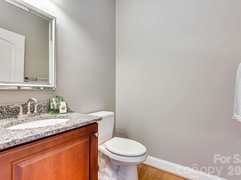 4202 54th Avenue, Hickory, NC 28601.  MLS# CAR4365981, YatesRealty ID 15875. Upper-Level Powder Room/Vanity View 