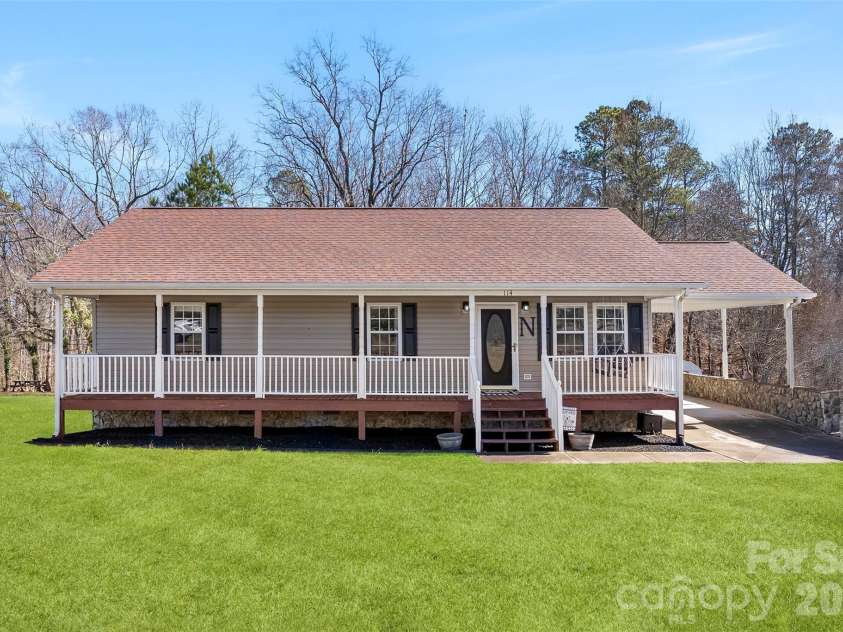 114 Black Rock School Road, Cherryville, NC 28021.  MLS# CAR4346382, YatesRealty ID 15879. 