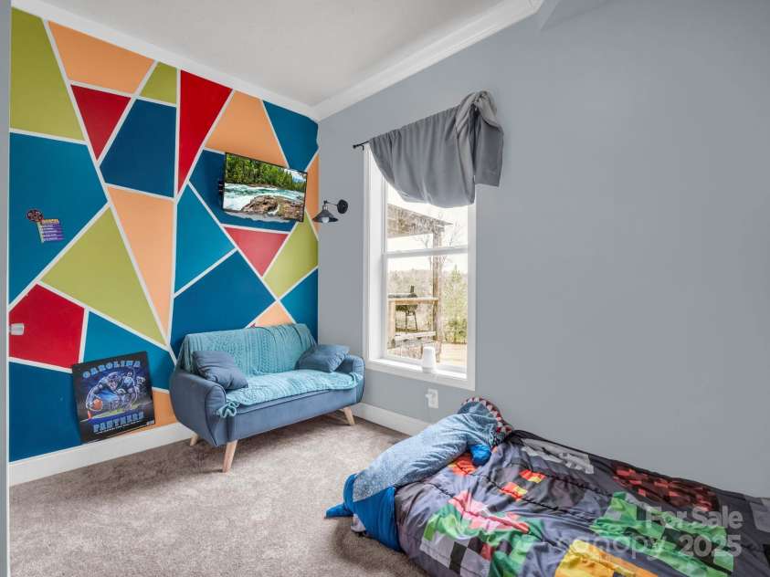 135 Dakota Hill Lane, Mill Spring, NC 28756.  MLS# CAR4229222, YatesRealty ID 15880. Guest Room 2