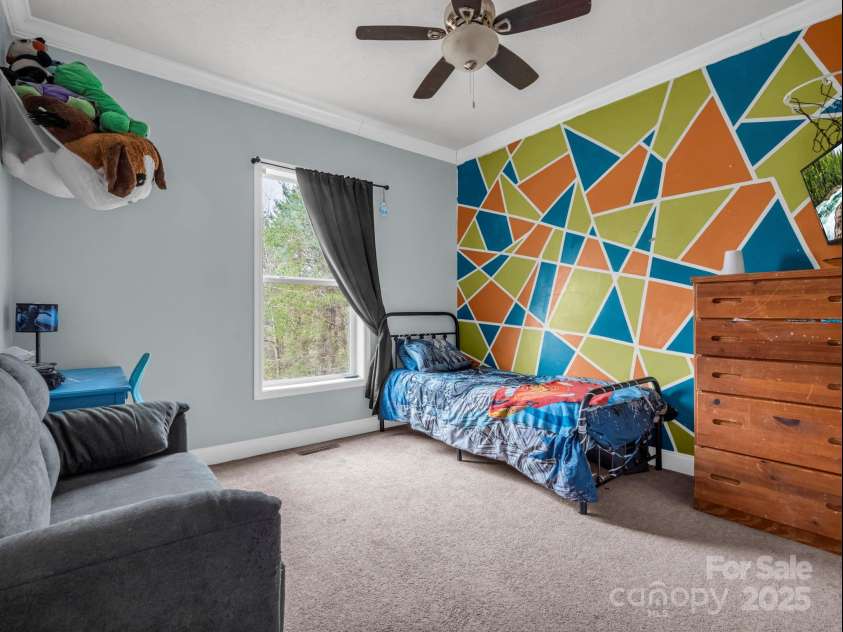 135 Dakota Hill Lane, Mill Spring, NC 28756.  MLS# CAR4229222, YatesRealty ID 15880. Guest Room 3