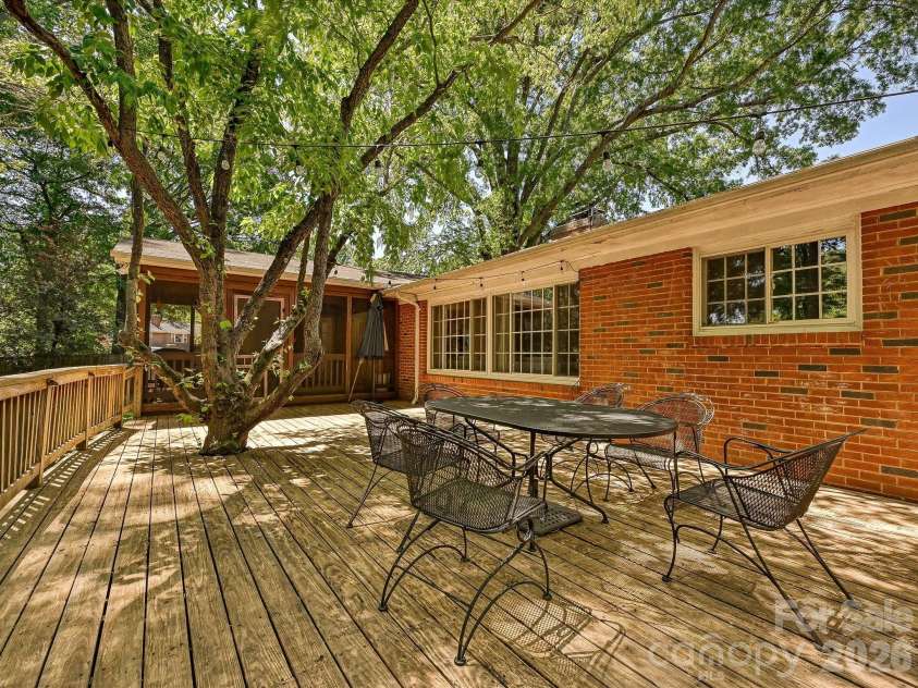 6604 Williams Road, Charlotte, NC 28215.  MLS# CAR4337545, YatesRealty ID 15882. Deck