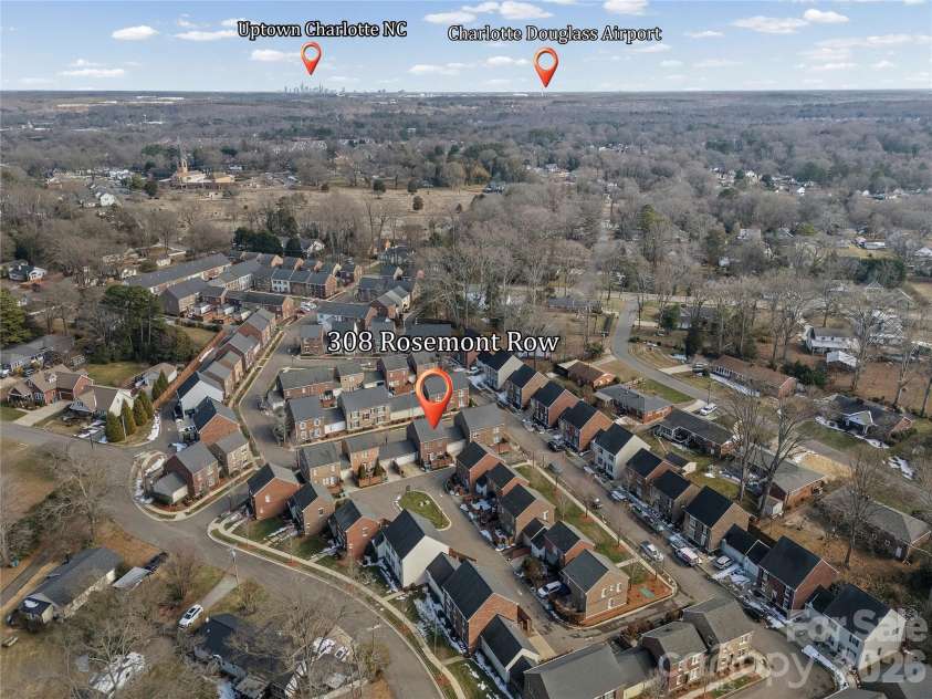 308 Rosemont Row, Belmont, NC 28012.  MLS# CAR4343510, YatesRealty ID 15883. 