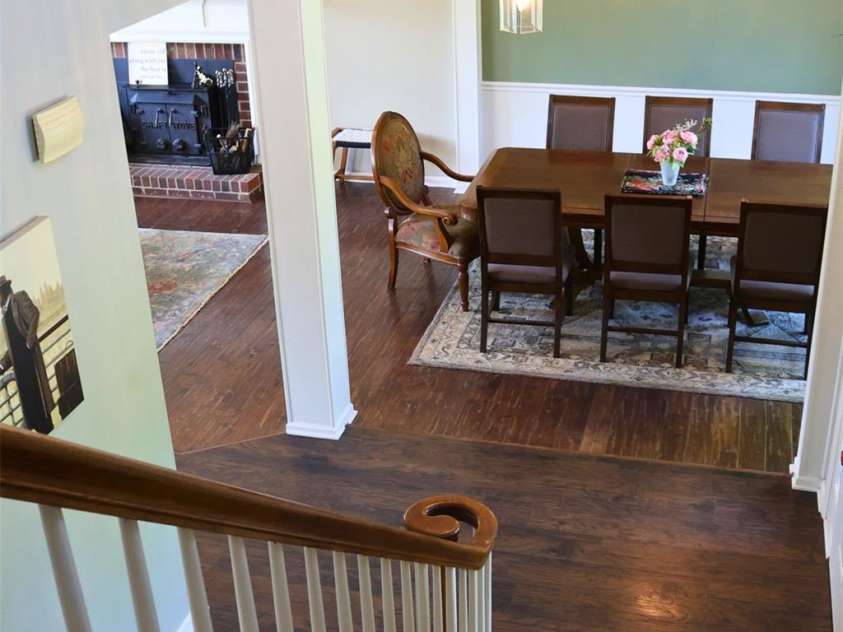 2325 Perry Road, Denver, NC 28037.  MLS# CAR4372829, YatesRealty ID 15892. Looking down from the Loft area