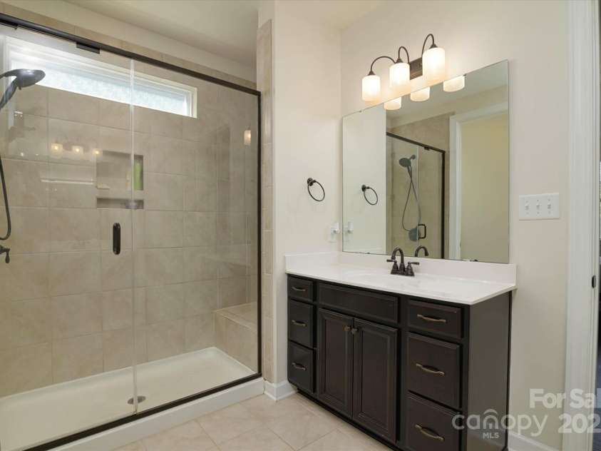 1495 Imperial Court, York, SC 29745.  MLS# CAR4241935, YatesRealty ID 15908. Large shower in primary bathroom
