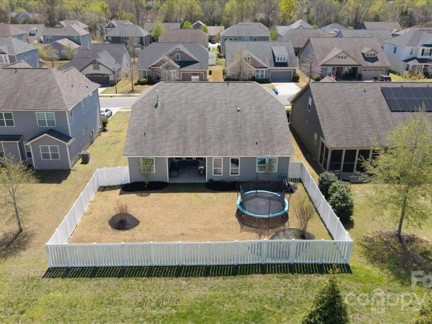 1495 Imperial Court, York, SC 29745.  MLS# CAR4241935, YatesRealty ID 15908. Privacy fence surrounding the backyard