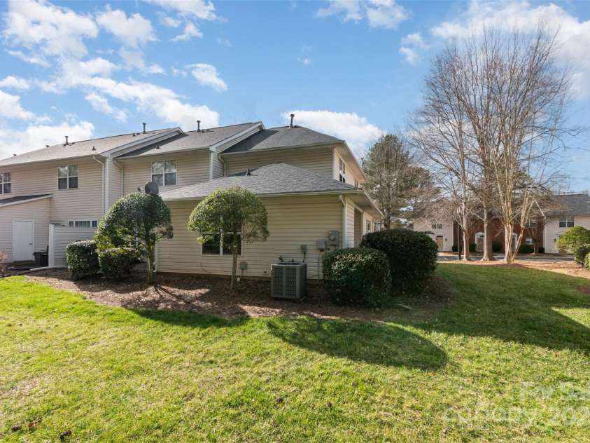 3610 Melrose Cottage Drive, Matthews, NC 28105.  MLS# CAR4223491, YatesRealty ID 1591. Back View