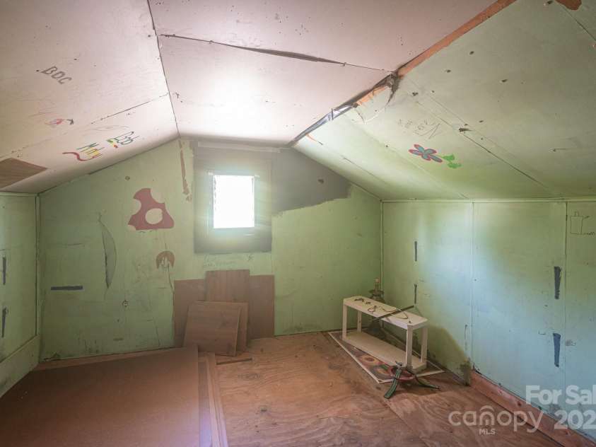 1070 NC 182 Highway, Lincolnton, NC 28092.  MLS# CAR4263938, YatesRealty ID 15935. Attic