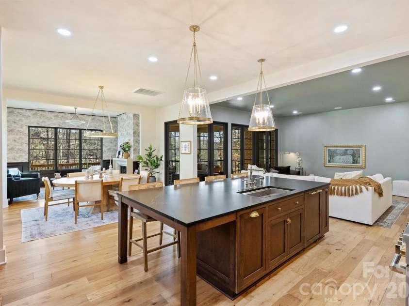 1521 Reflection Pointe Boulevard, Belmont, NC 28012.  MLS# CAR4346556, YatesRealty ID 15956. Kitchen with large island