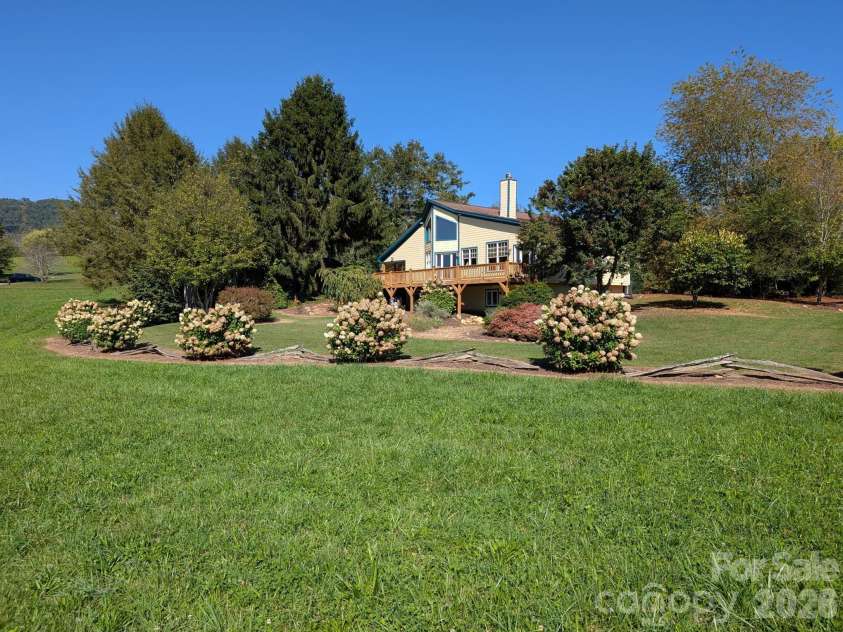 22 Mountain Spring Lane, Canton, NC 28716.  MLS# CAR4346093, YatesRealty ID 15957. Hydrangeas in the Spring