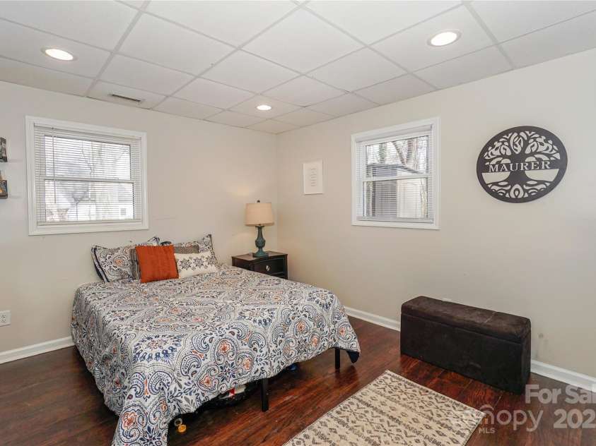 170 Woodcrest Road, Mooresville, NC 28115.  MLS# CAR4219119, YatesRealty ID 15960. Lower level bedroom