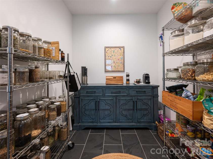 508 Avery Creek Road, Arden, NC 28704.  MLS# CAR4355626, YatesRealty ID 15960. Large walk-in Pantry