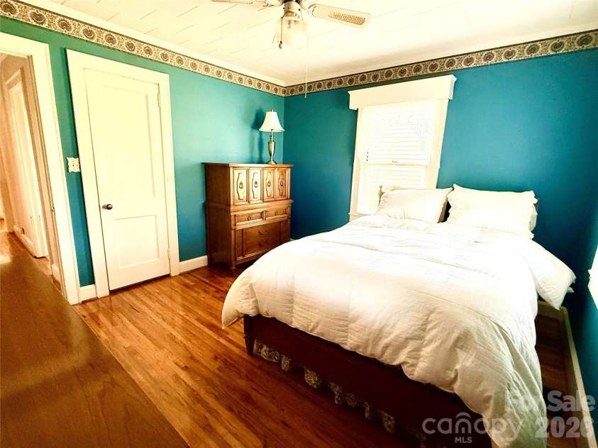 1005 Main Street, Oakboro, NC 28129.  MLS# CAR4357872, YatesRealty ID 15965. Downstairs bedroom 2