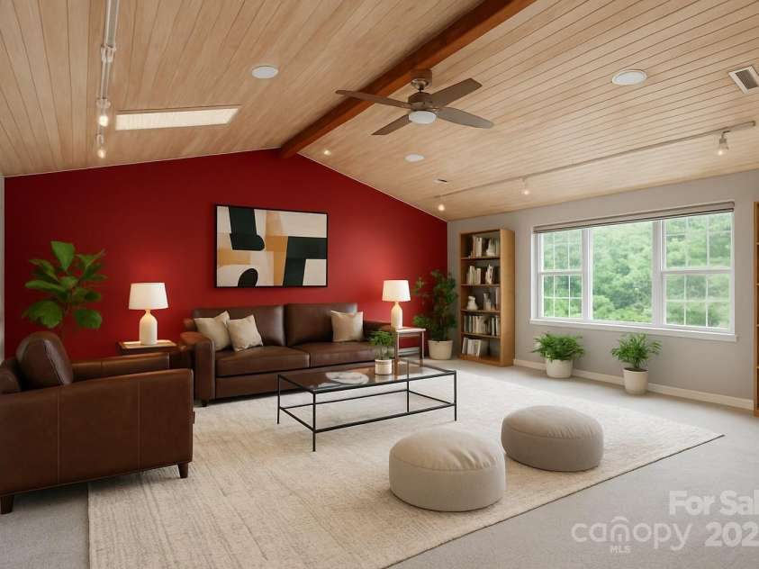 106 Thistle Tree Way, Weaverville, NC 28787.  MLS# CAR4248602, YatesRealty ID 15965. Virtually Staged - Bonus Room