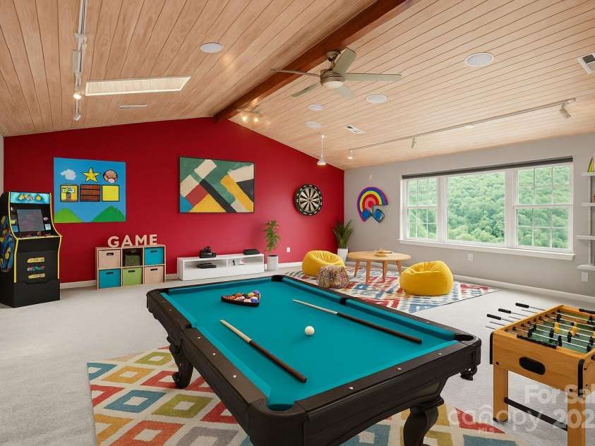 106 Thistle Tree Way, Weaverville, NC 28787.  MLS# CAR4248602, YatesRealty ID 15965. Virtually Staged - Bonus Room