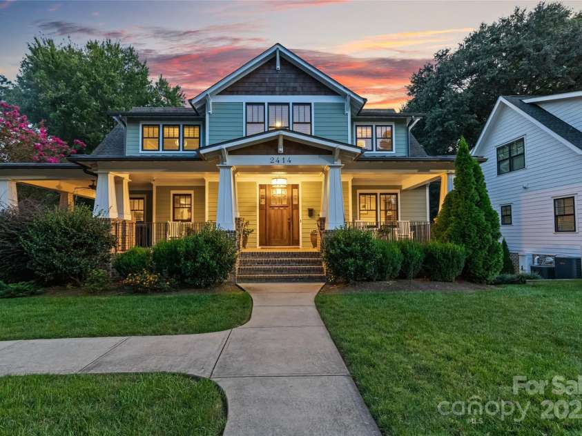 2414 Bay Street, Charlotte, NC 28205.  MLS# CAR4302831, YatesRealty ID 15971. 