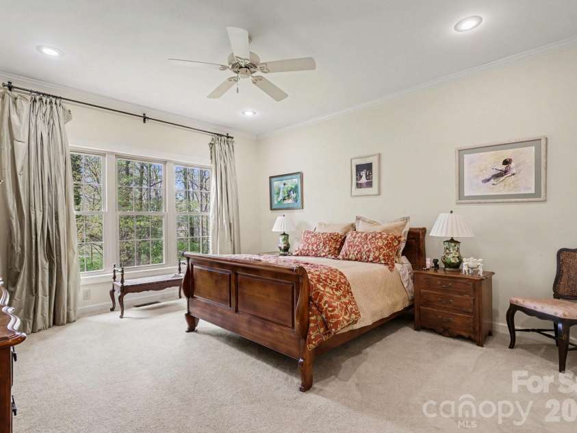 352 Hunting Ridge Lane, Shelby, NC 28150.  MLS# CAR4365036, YatesRealty ID 15981. Primary Bedroom