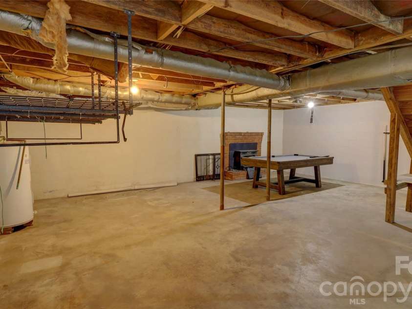 1130 Allman Extension, Mount Pleasant, NC 28124.  MLS# CAR4365087, YatesRealty ID 15982. Large Unfinished Basement