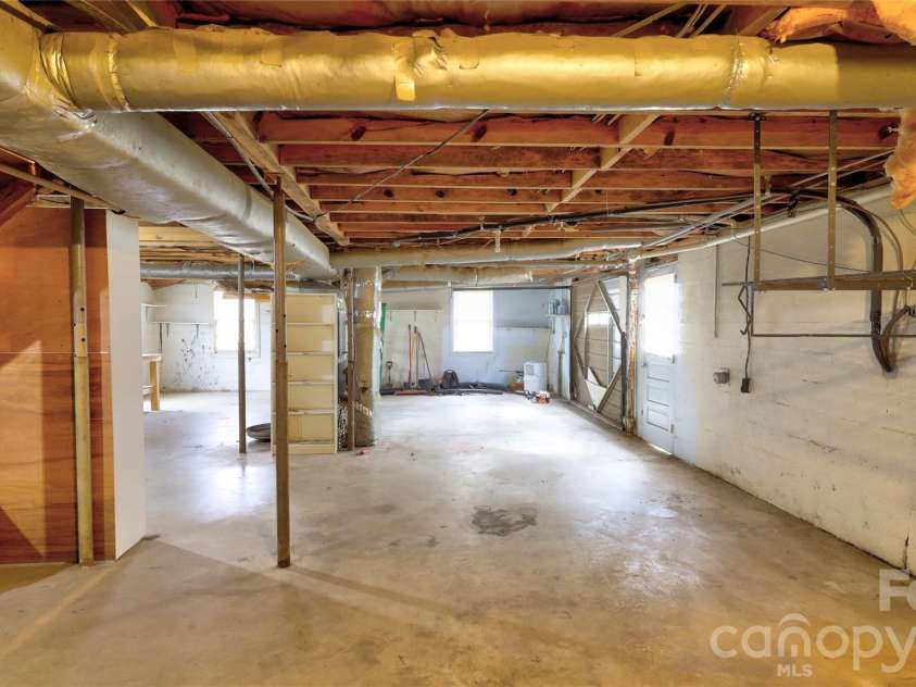 1130 Allman Extension, Mount Pleasant, NC 28124.  MLS# CAR4365087, YatesRealty ID 15982. Large Unfinished Basement
