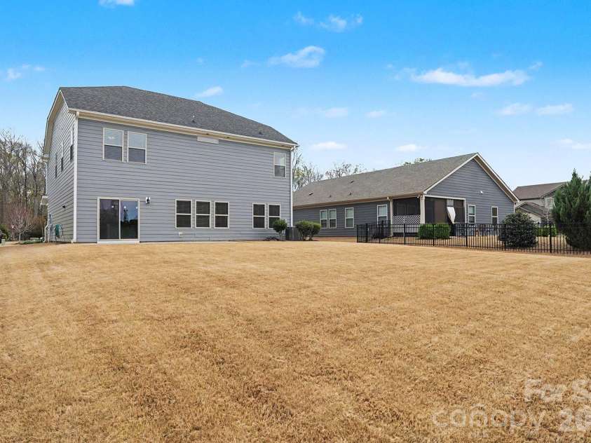 2156 Poplar Ridge Drive, Monroe, NC 28110.  MLS# CAR4365598, YatesRealty ID 15983. Large Backyard.
