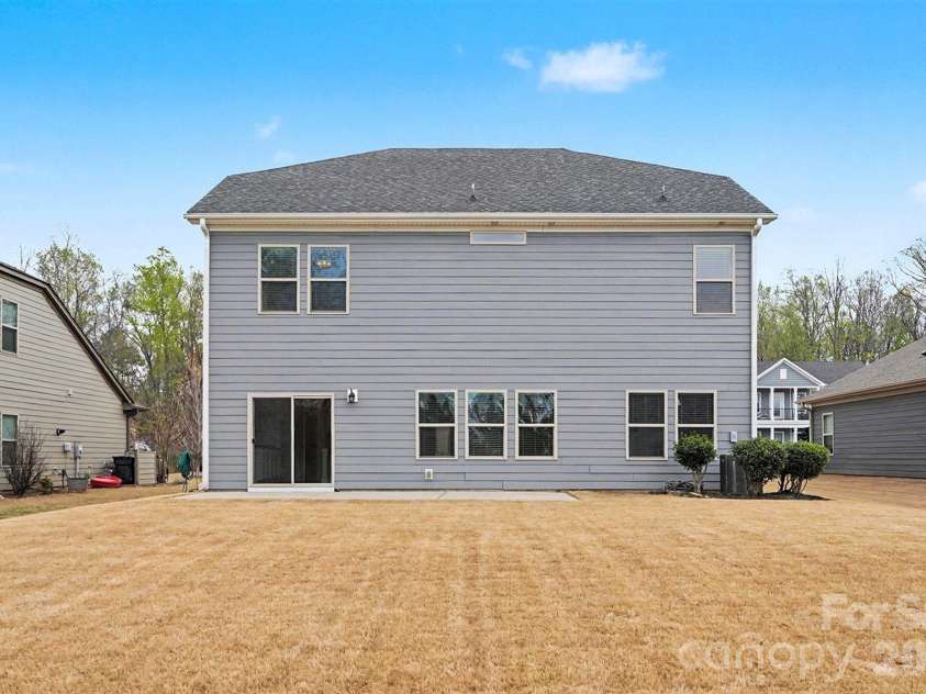 2156 Poplar Ridge Drive, Monroe, NC 28110.  MLS# CAR4365598, YatesRealty ID 15983. Large Backyard.