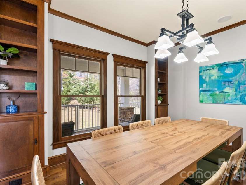 430 Parkway North Road, Mill Spring, NC 28756.  MLS# CAR4365350, YatesRealty ID 15984. Dining Room