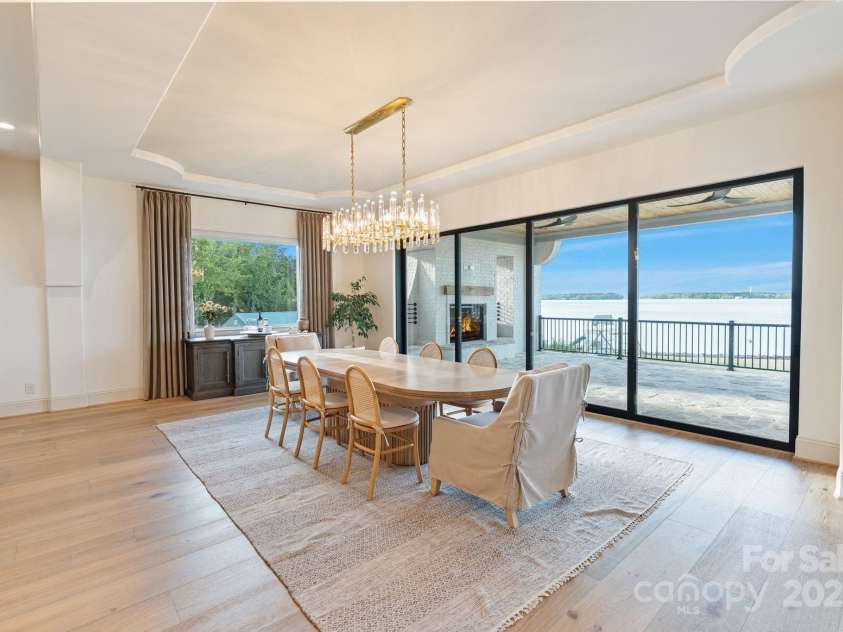 7679 Rabbit Circle, Denver, NC 28037.  MLS# CAR4248734, YatesRealty ID 15997. Dine with a view and rear patio extending your living space outdoors.