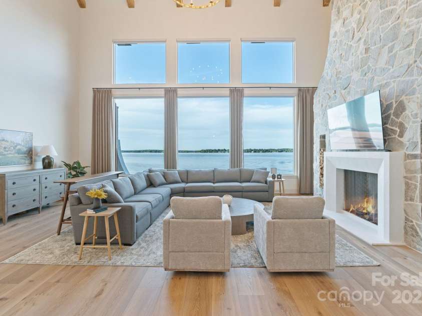 7679 Rabbit Circle, Denver, NC 28037.  MLS# CAR4248734, YatesRealty ID 15997. White oak flooring throughout